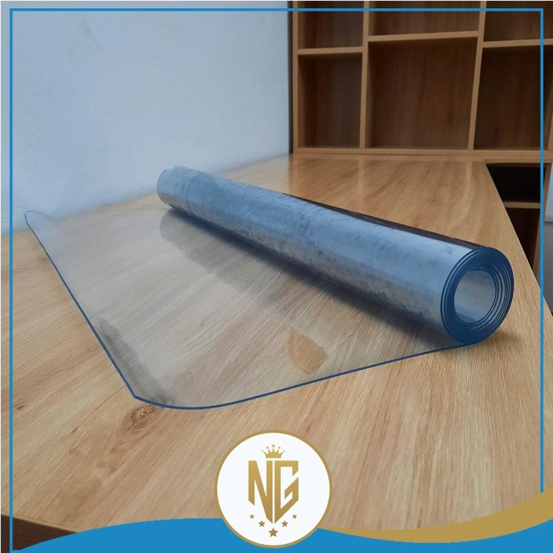 PVC Dẻo Dày 2mm | Miếng Nhựa Trong Trải Bàn | PVC Trong Suốt Dẻo | Tấm Nhựa PVC | Đệm Lót Chống Thấm Nước Không Cần Giặt