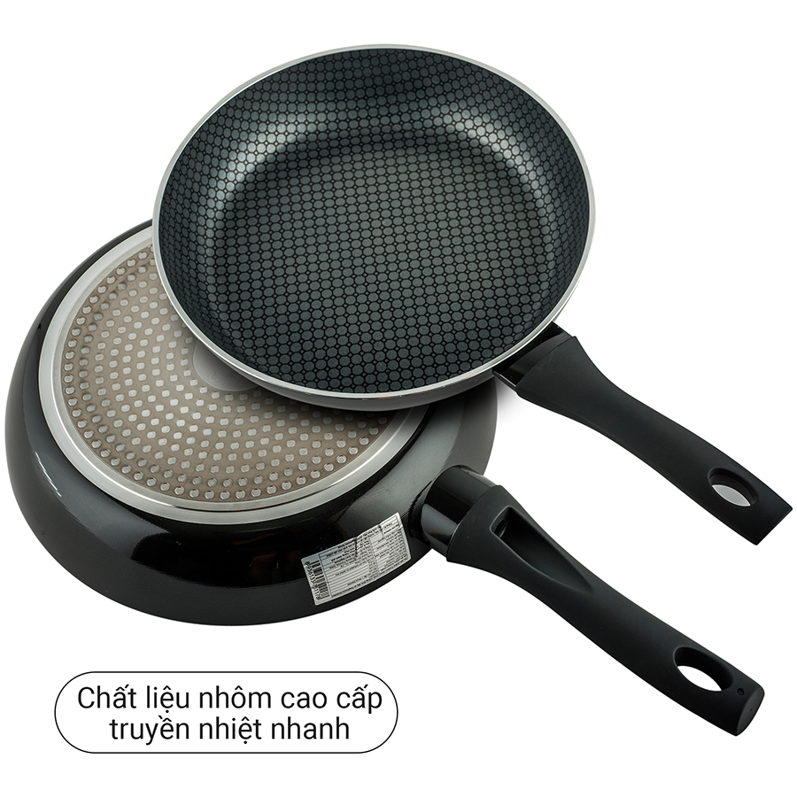 Cặp Chảo Chiên Đa Lớp Đáy Từ Nagakawa NAEC2026 - Hàng Chính Hãng