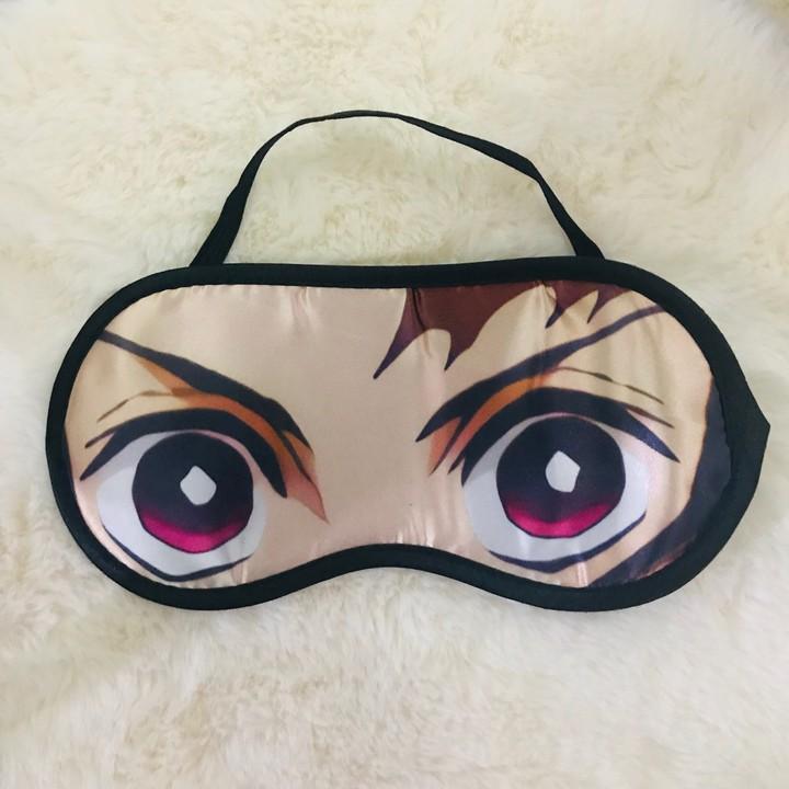 Bịt mắt anime Kimetsu no Yaiba Tanjiro Nezuko Thanh gươm diệt quỷ dễ thương tặng ảnh Vcone