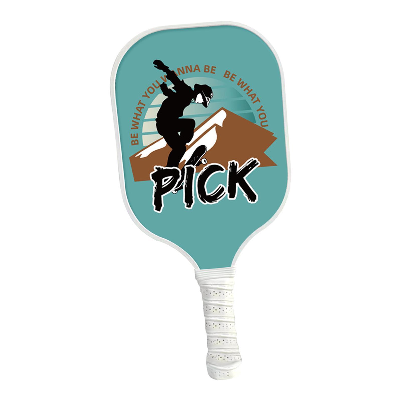 Pickleball Paddle Portable Comfort Nonslip Grip Pickle Ball Racquet Lightweight Pickleball Racket Honeycomb Core for Exercise Outdoor Indoor