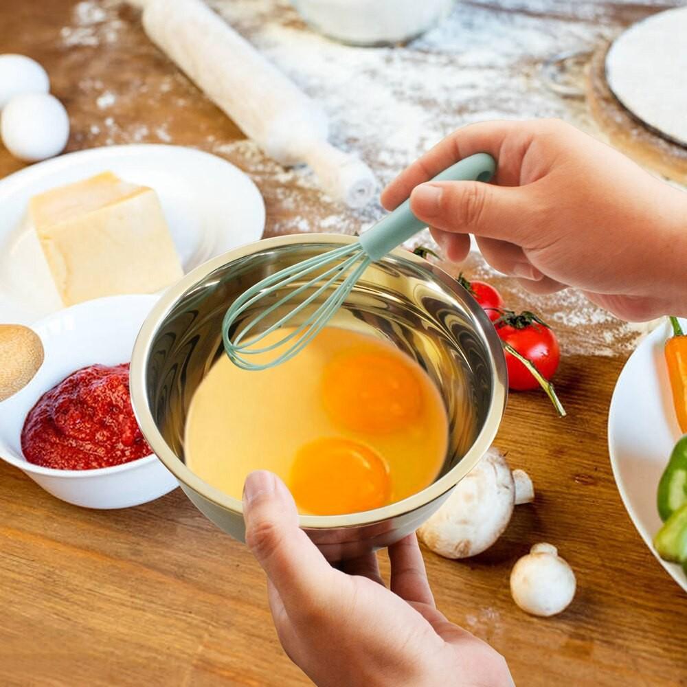 Bowl trộn bột đế silicon / Âu trộn bột / Tô trộn bột