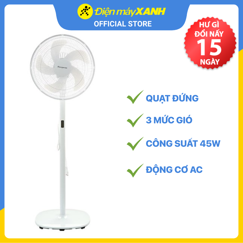 Quạt đứng Kangaroo KG726 - Hàng chính hãng