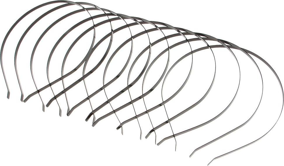 Set 10 Gọng Băng Đô Kim Loại Trơn DIY Tiện Lợi