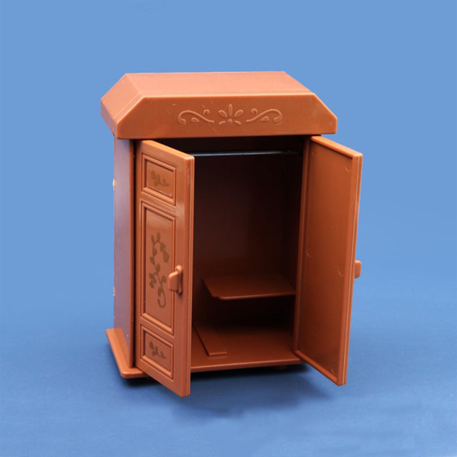 1/6 Scale Dollhouse Bedroom Dollhouse Decoration Landscape for Holiday Gifts