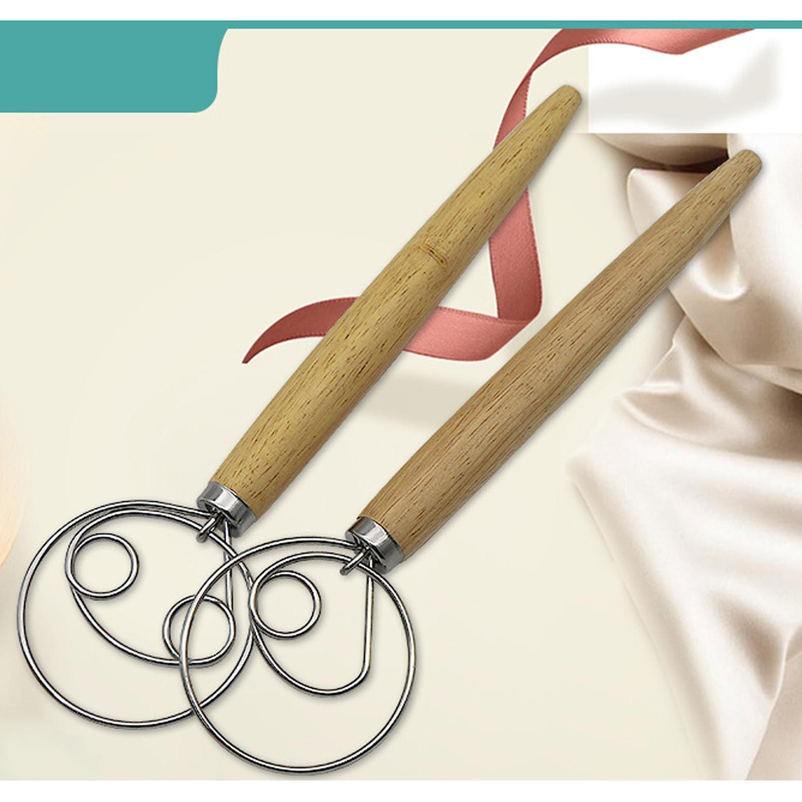 Danish Whisk, Stainless Steel/Wood
