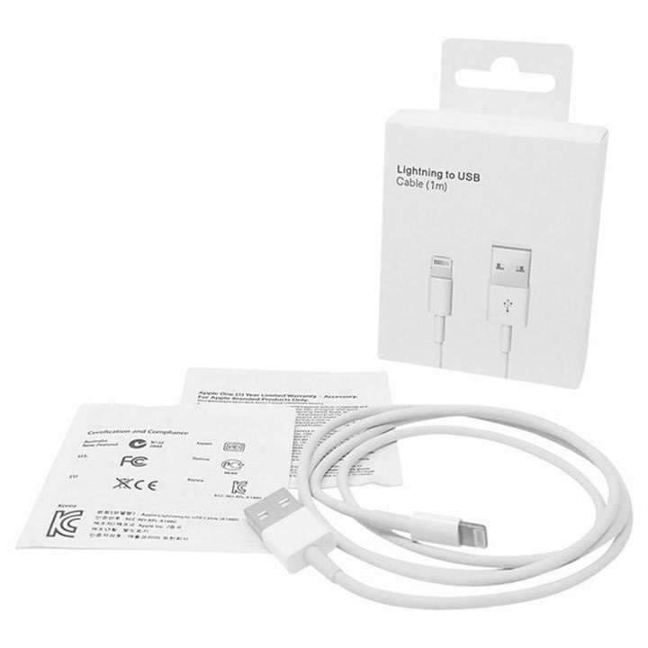 Cáp lighting to USB hộp nguyên seal - Dây cáp sạc iPhone, iPad Thương hiệu  OEM | DiDongVietNam.com