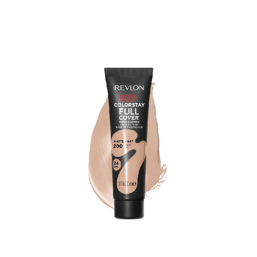 Kem nền che phủ toàn diện lâu phai Revlon 24h - 200 Nude