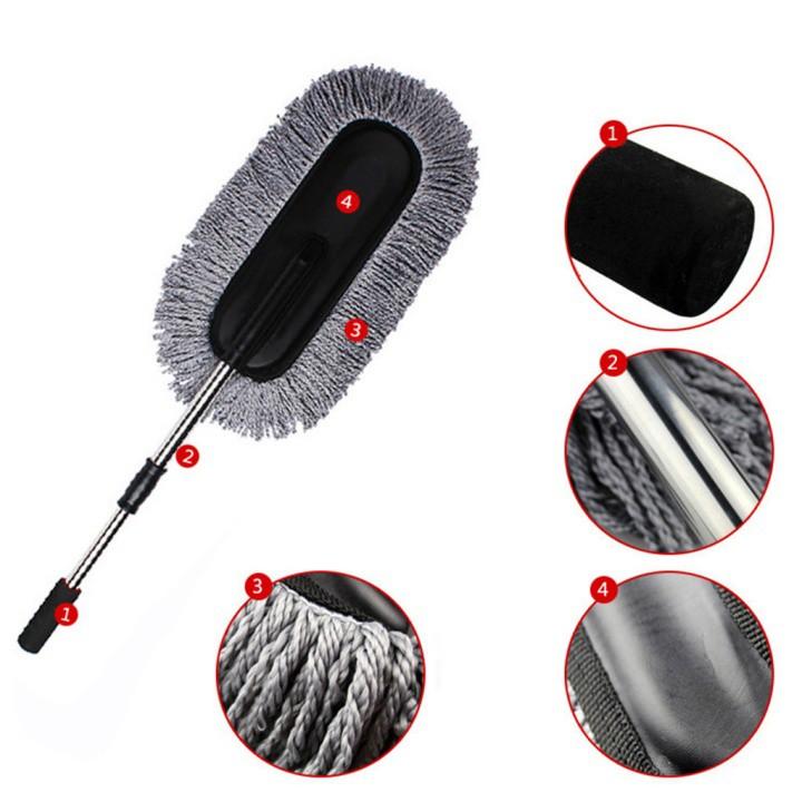 AutoSleek Car Wash Mop - Cây rửa ô tô, lau bụi