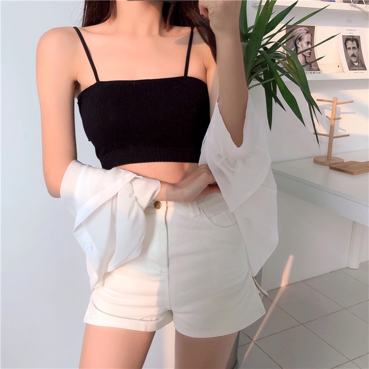 ÁO HAI DÂY BRA TĂM CÁ TÍNH TỪ 40-55KG DÀNH CHO NỮ