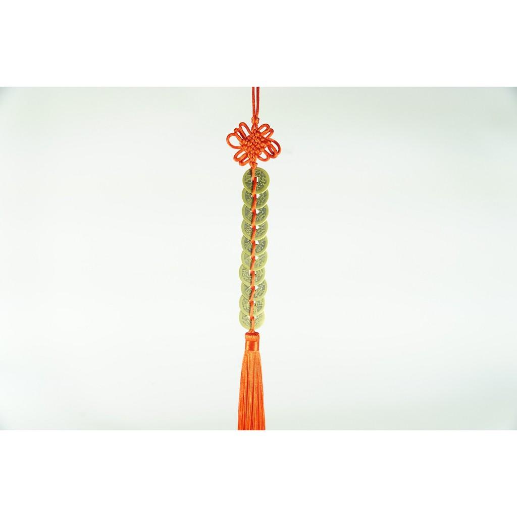 Dây treo cửa, xe ô tô 10 đồng xu Thập Đế Đại Cát Đại Lợi