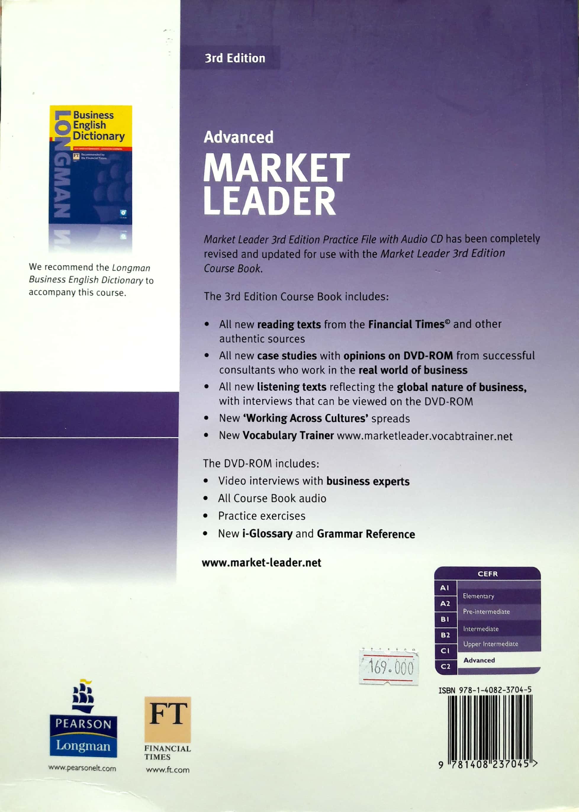 Market Leader 3Rd Edition Advanced Practice File &amp; Practice File Cd Pack