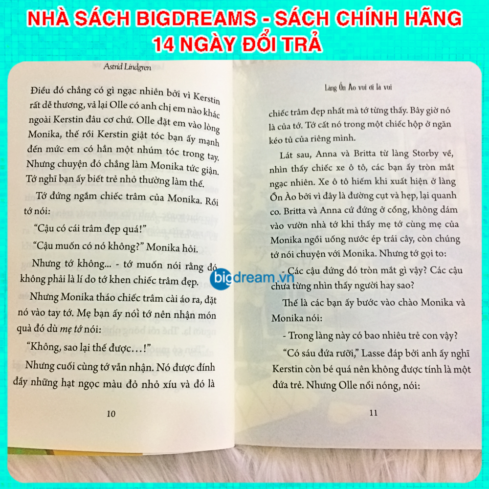 Làng Ồn Ào Văn Học Kinh Điển Cho Thiếu Nhi - Truyện Cho Bé - Làng ồn ào vui ơi là vui và Lũ trẻ làng ồn ào