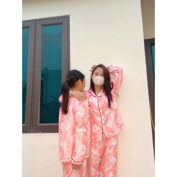 Đồ Bộ Nữ Pijama Mặc Nhà Tay Dài Quần Dài Cao Cấp Chất Dày Ấm Mặc Thu Đông Cực Thích PJM001