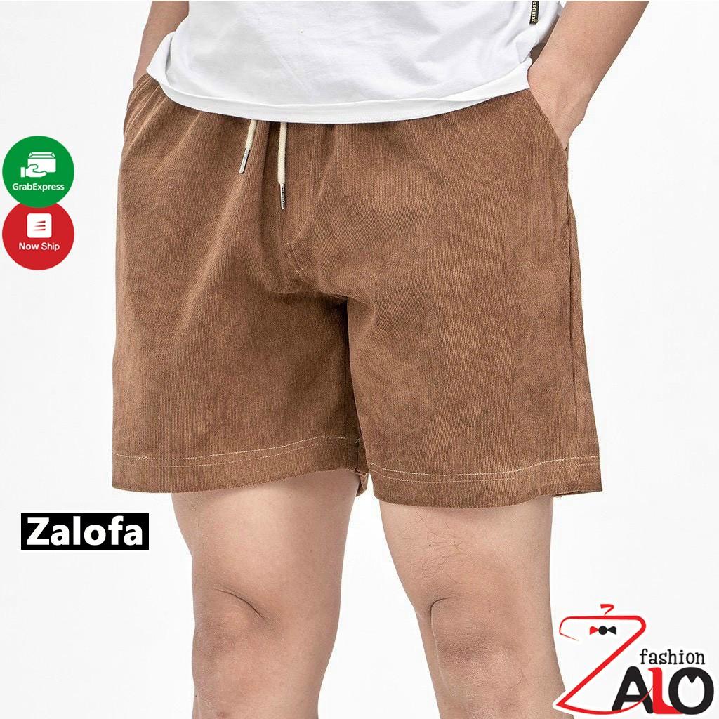 Quần Short Đùi Nhung Tăm Unisex nam nữ phong cách ulzzang Chất Mát Mẻ, Trẻ Trung