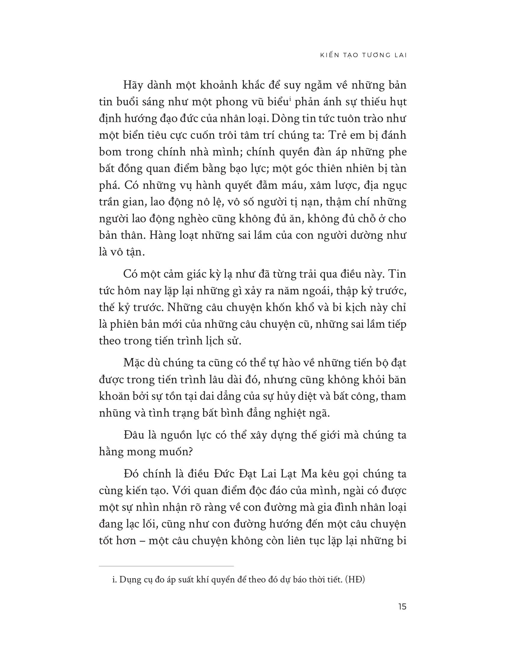 Sách - Tầm Nhìn Của Đức Đạt Lai Lạt Ma Về Thế Giới