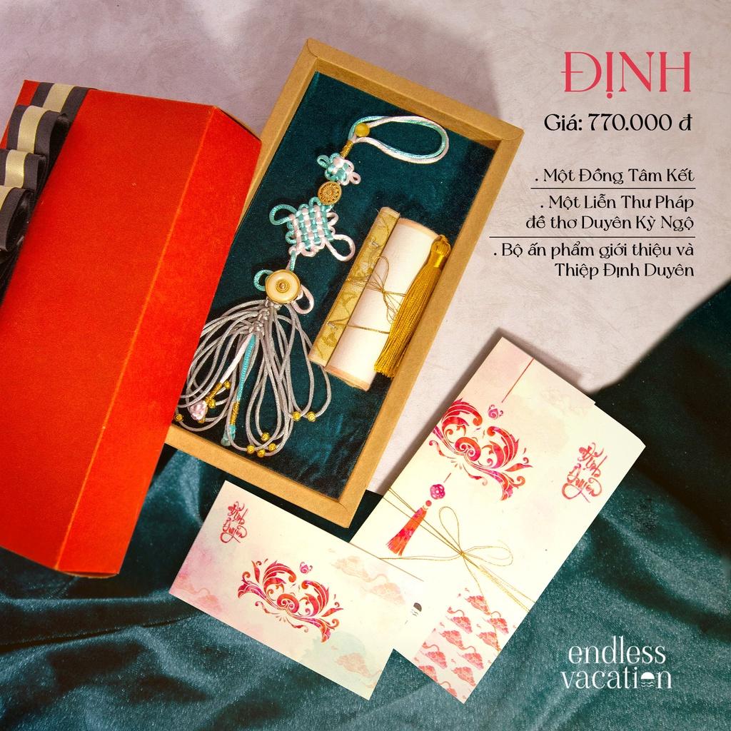 Bộ Quà Tặng Đồng Tâm Kết, Quà tặng tình yêu, đính ước - ĐỊNH phiên bản 02