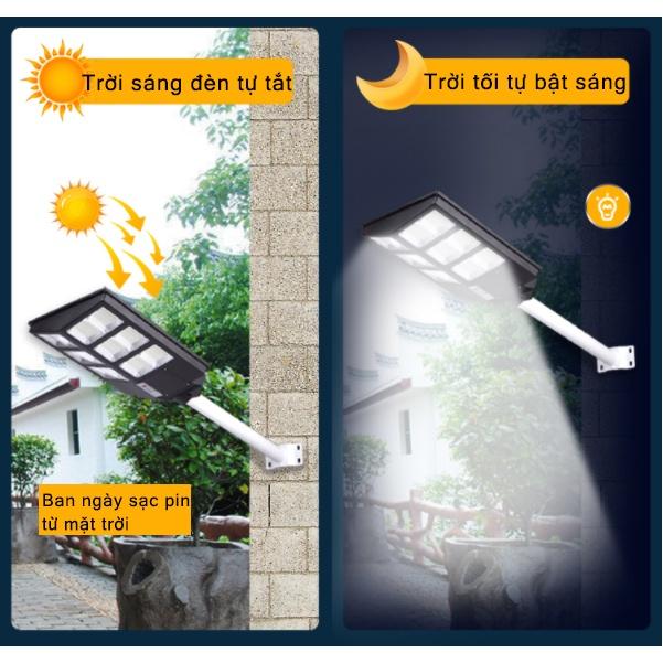 Đèn Đường Liền Thể Kép Năng Lượng Mặt Trời TP Solar TP-D400 Công Suất 400W Chống Nước IP65