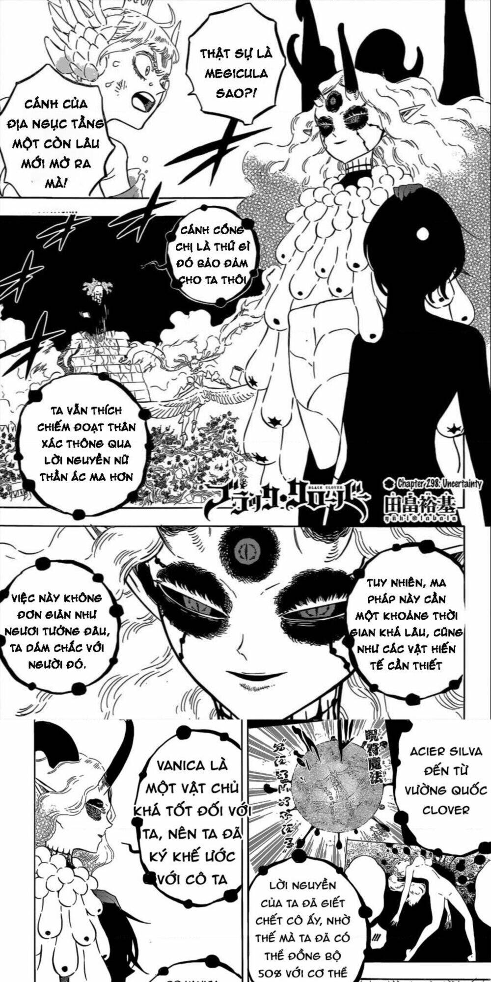 black clover - pháp sư không phép thuật chapter 298 1