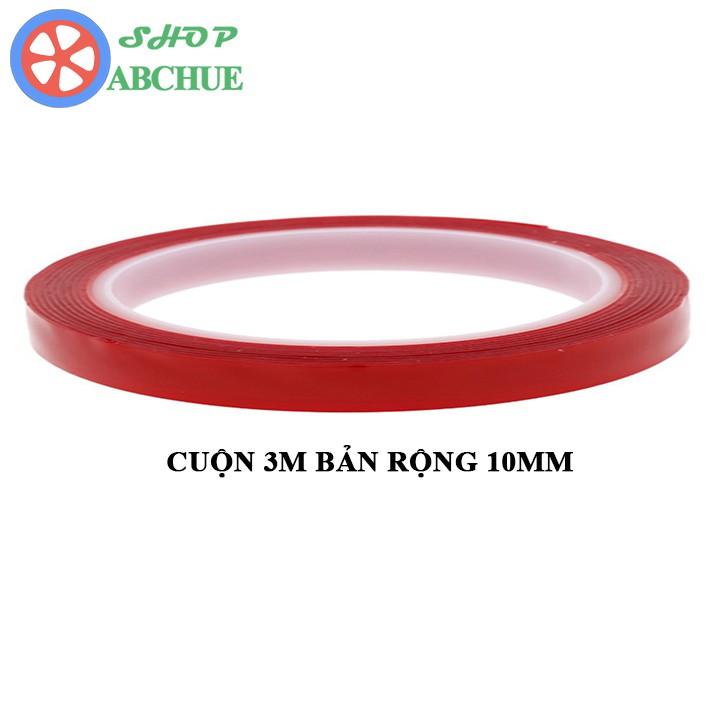 Băng Dính 2 Mặt Đa Năng Trong Suốt Chất Liệu Acrylic Bám Dính Mọi Bề Mặt