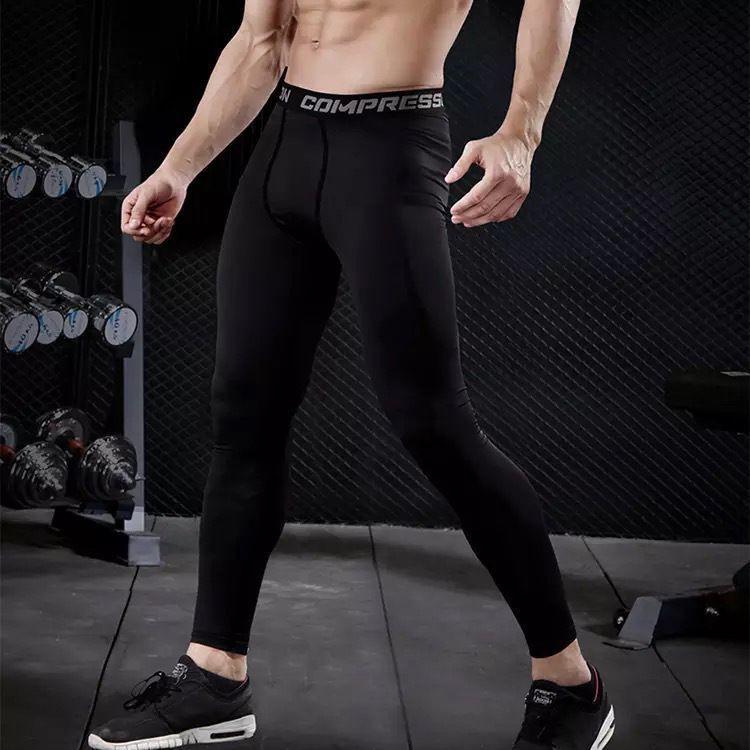 Quần Legging Nam Ngắn Giữ Nhiệt Mùa Đông Phù Hợp Phối Đồ Tập Gym, Đá Bóng Giữ Ấm Cho Cơ Thể