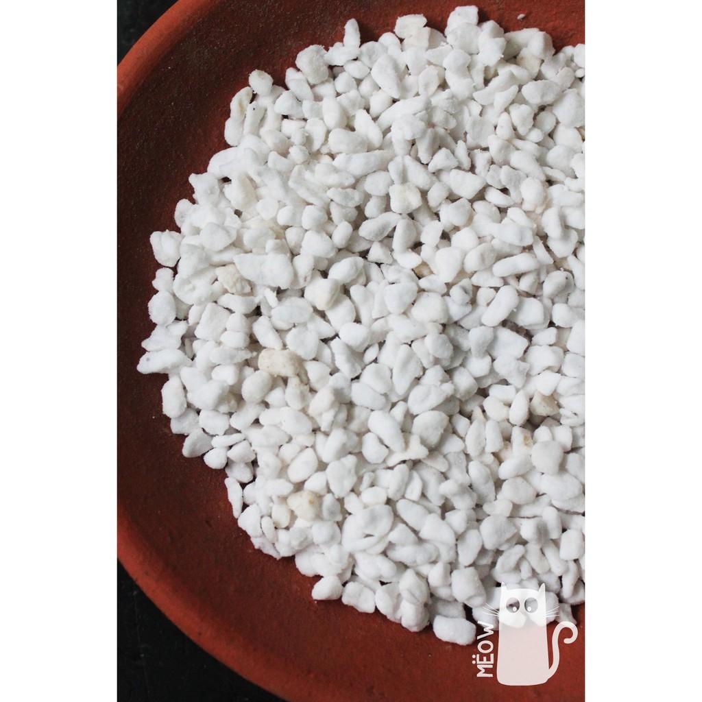 Đá PERLITE size 3-6mm nhẹ xốp | Giá thể trồng sen đá, xương rồng, cây nội thất