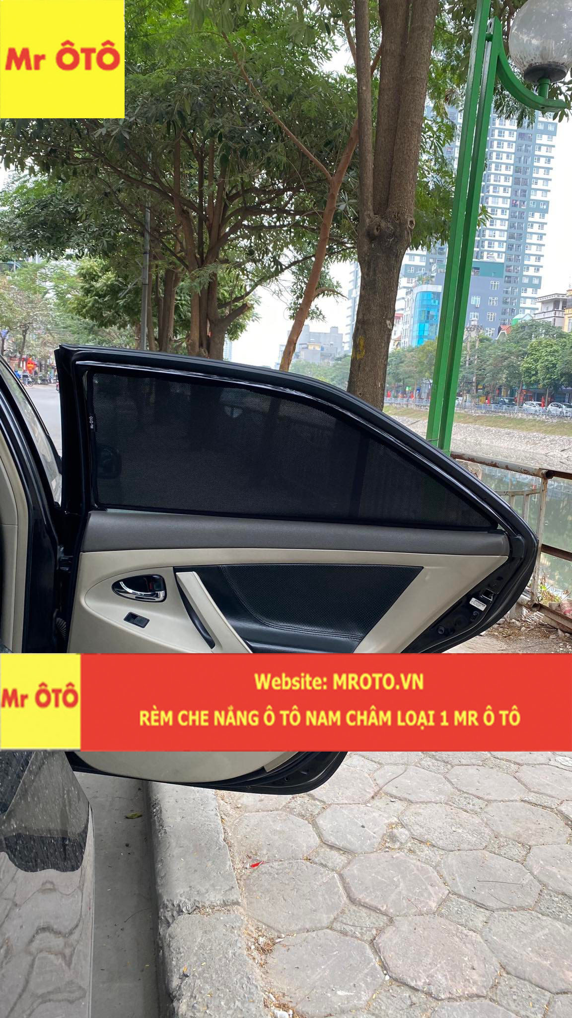 Rèm Che Nắng Xe Toyota Camry LE Hàng Loại 1 MR Ô TÔ