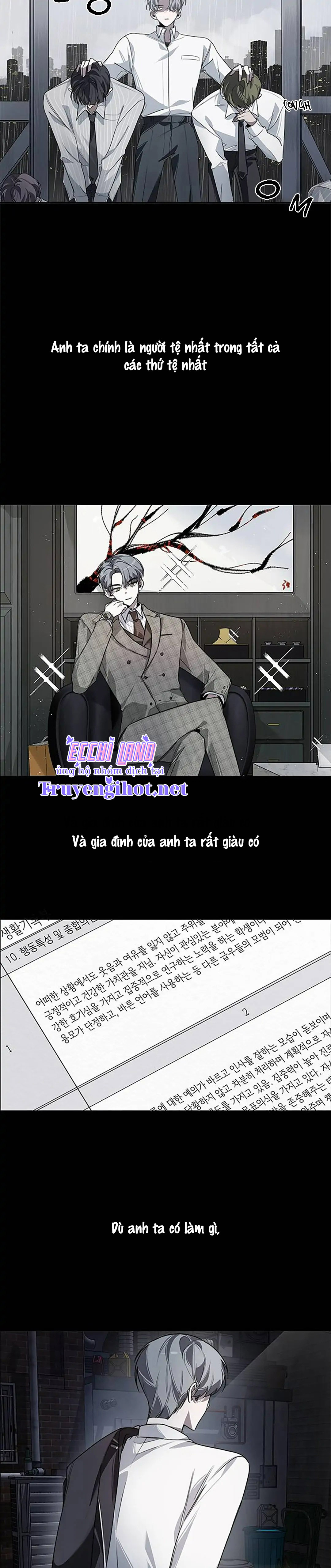 đàn anh thật xấu xa! chapter 1.2 2