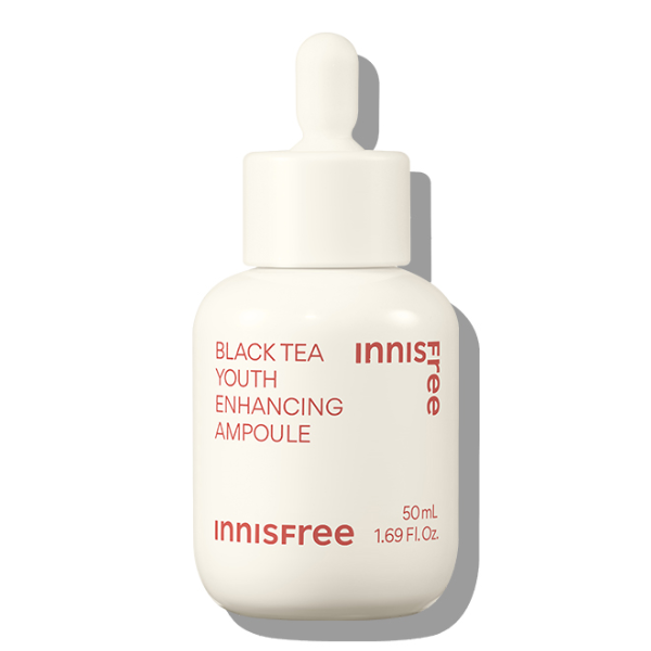 Tinh chất phục hồi da và chống lão hóa trà đen innisfree Black Tea Youth Ampoule 50 mL (New 2023)