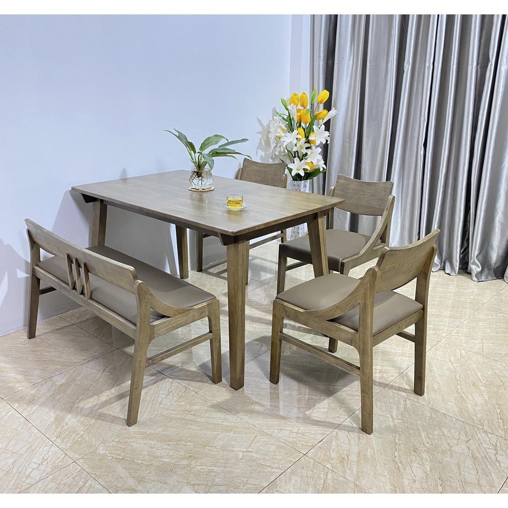Bộ bàn ăn mùa Xuân 1m3