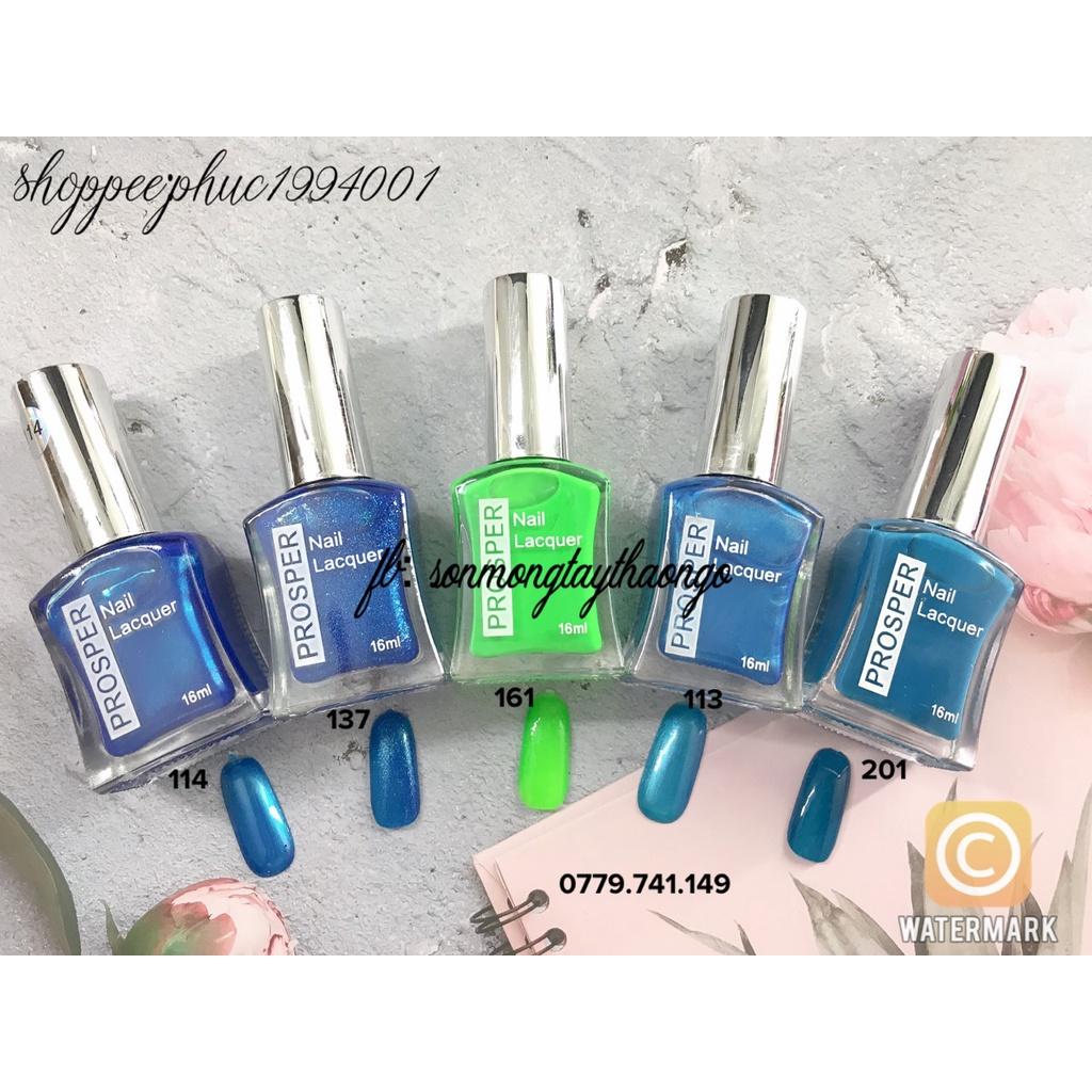 Sơn móng tay Prosper Silver 16ml (sơn thường)