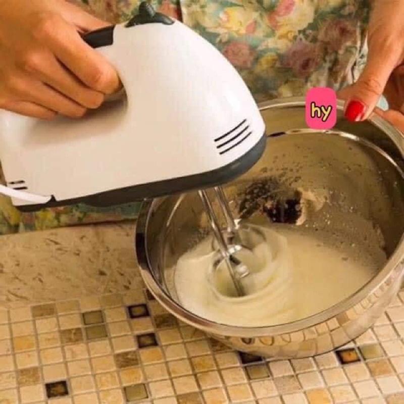 BẢO HÀNH 1 ĐỔI 1 Máy đánh trứng cầm tay 7 tốc độ SCARLETT - Công suất 180w