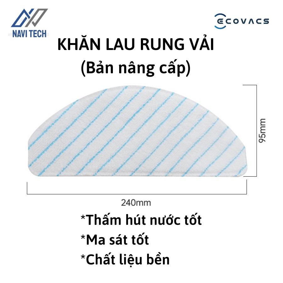 Phụ kiện khăn, chổi cạnh, chổi chính, lọc bụi Robot Ecovasc Deebot Ozmo T9, T9 Aivi, T9 Power, T9 Max, T9 Aivi Plus