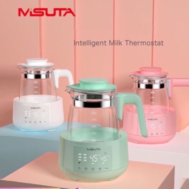 Máy hâm nước pha sữa, đun nước Misuta Anh Lam Store cao cấp 2023 có điều chỉnh và giữ nhiệt độ liên tục thông minh - Hàng chính hãng