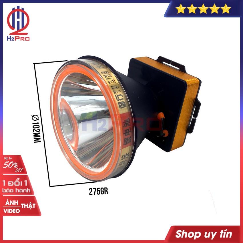 Đèn pin đội đầu siêu sáng A366 H2Pro cao cấp bóng led-800W-chiếu xa 500m-pin khủng-dùng 8-20h , chịu nước