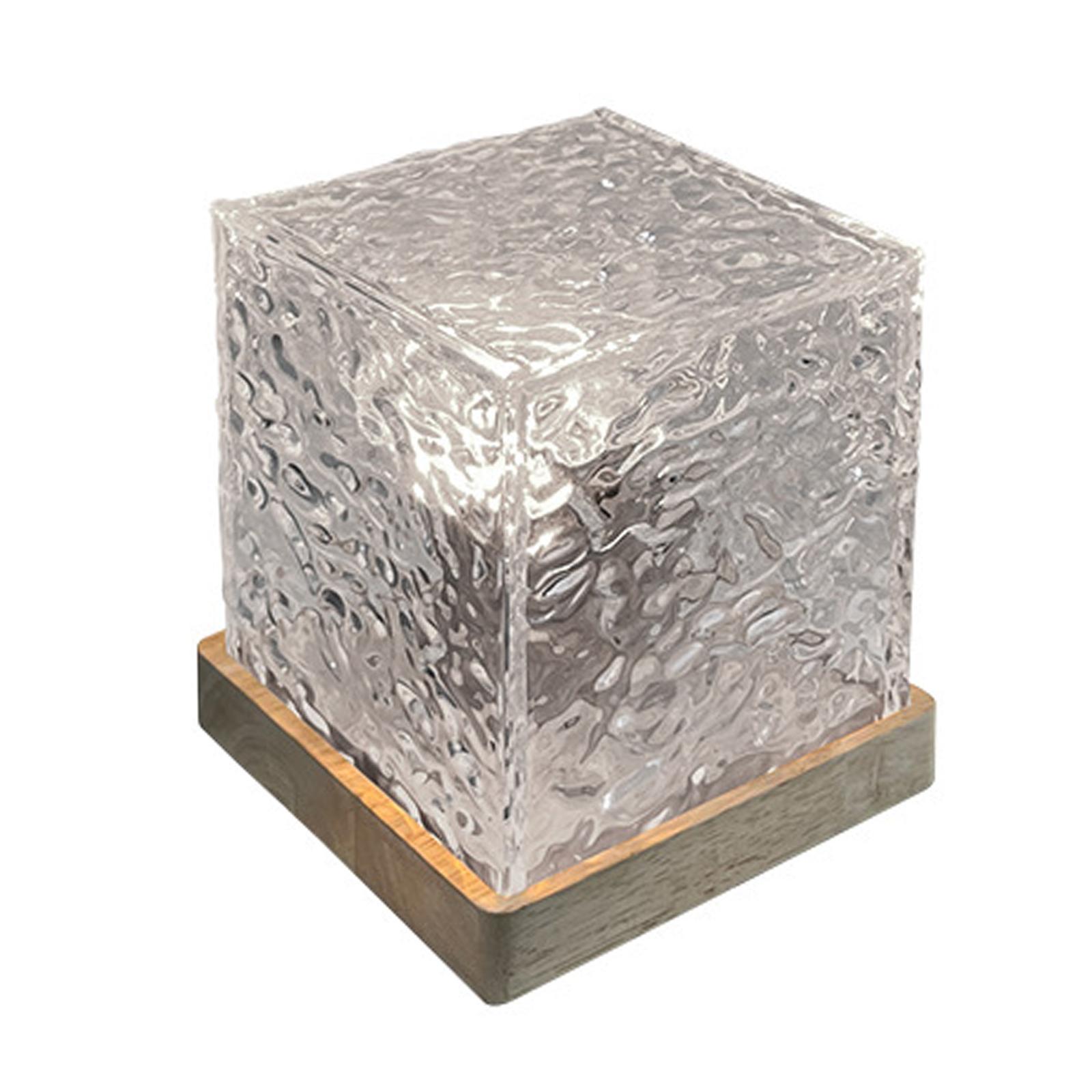 Table Desk Lamp USB Acrylic Table Lamp for Party Living Room NightStand Office Decor