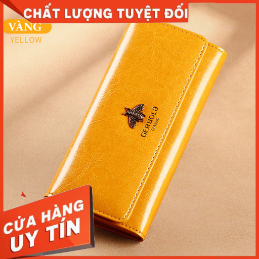 Ví Nữ Dài Da Bò thật Cao Cấp, chắc chắn, phong cách Hàn Quốc TVNN37 - Backpackworld HCM