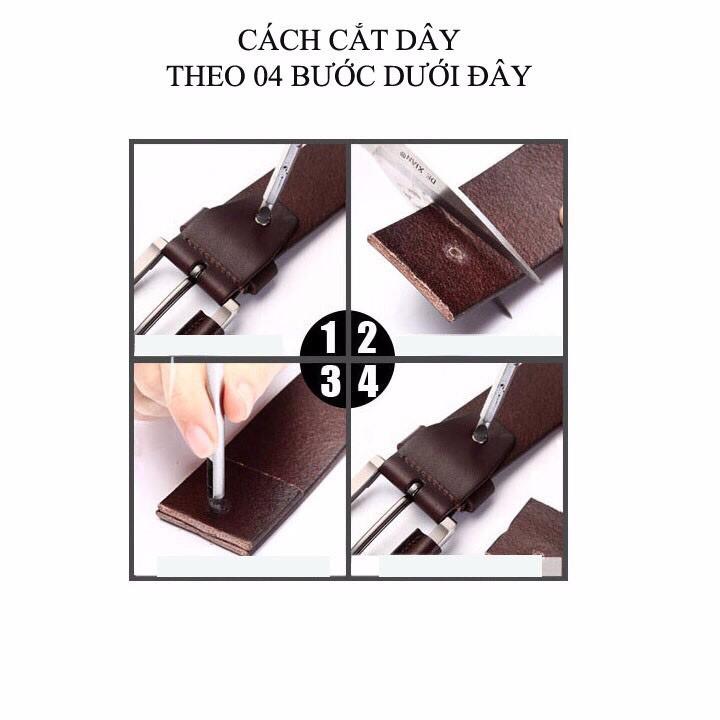Thắtlưng thắt lưng nam Cao Cấp da thật +