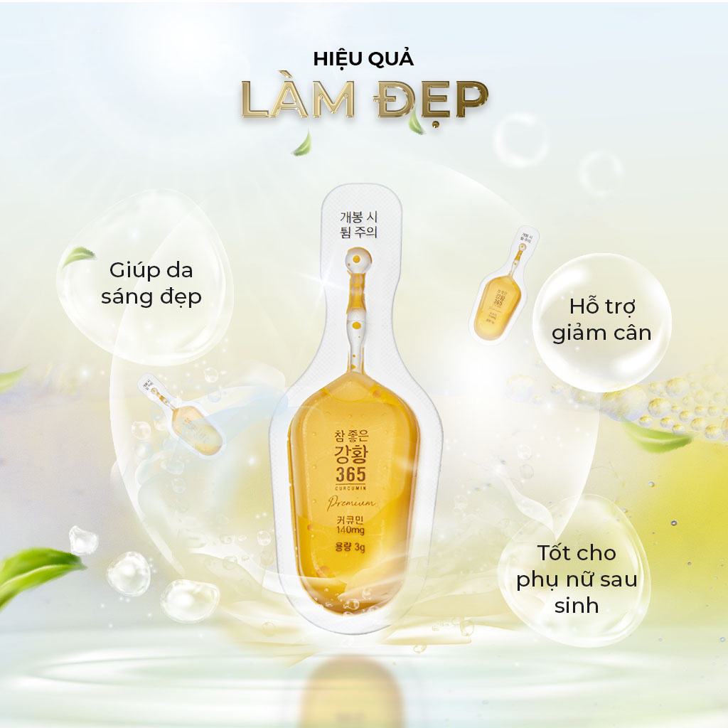 Tinh chất Nano Curcumin 365 Premium Hàn Quốc