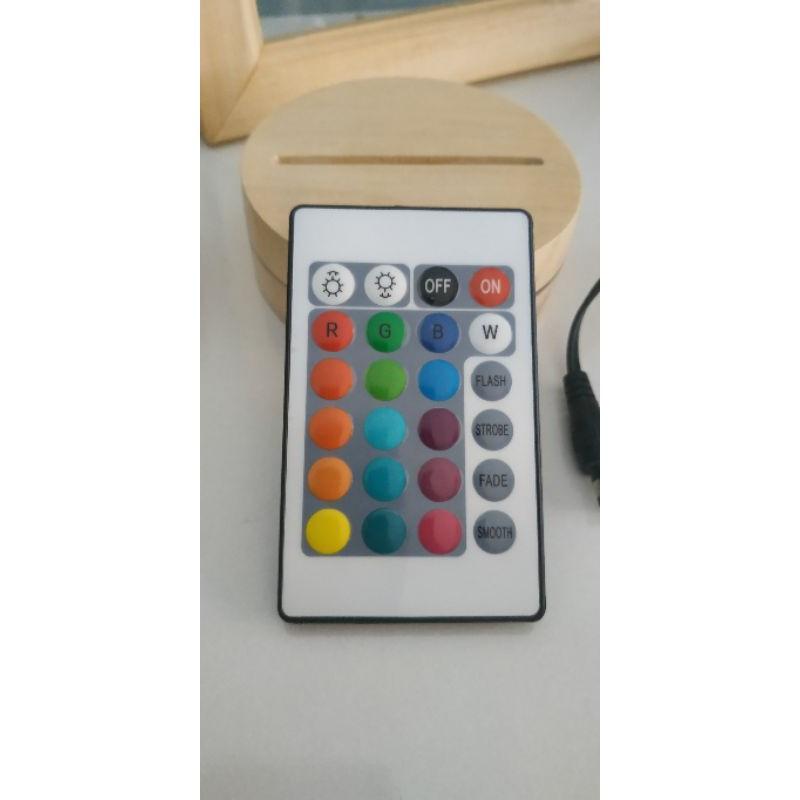 Đèn Led 16 Màu Mẫu Ngày Cưới Quà Tặng Đèn Ngủ, Trang Trí, Để Bàn