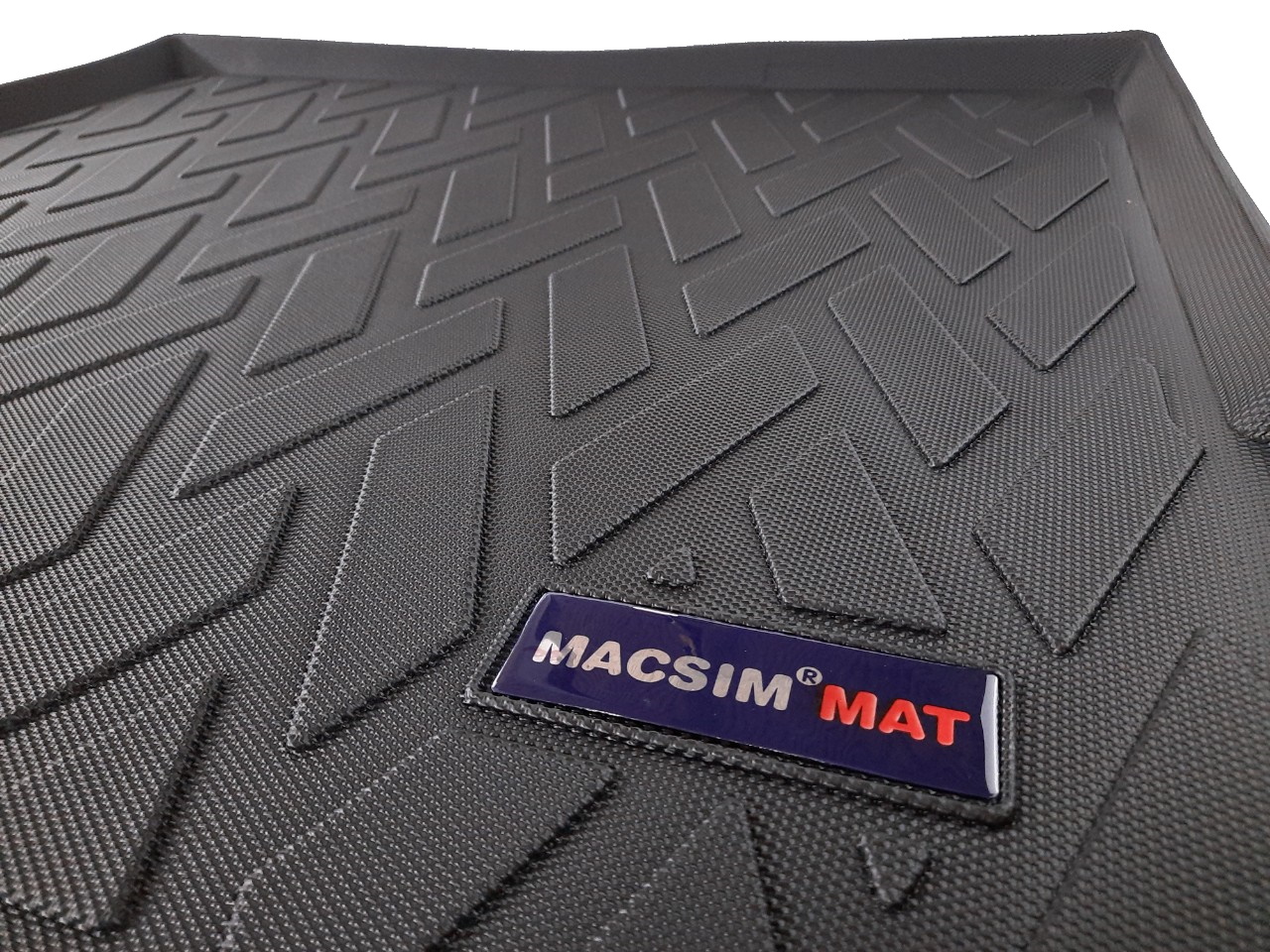 Thảm lót cốp xe ô tô New BMW X5 2018-đến nay nhãn hiệu Macsim chất liệu TPV cao cấp màu đen, mầu be
