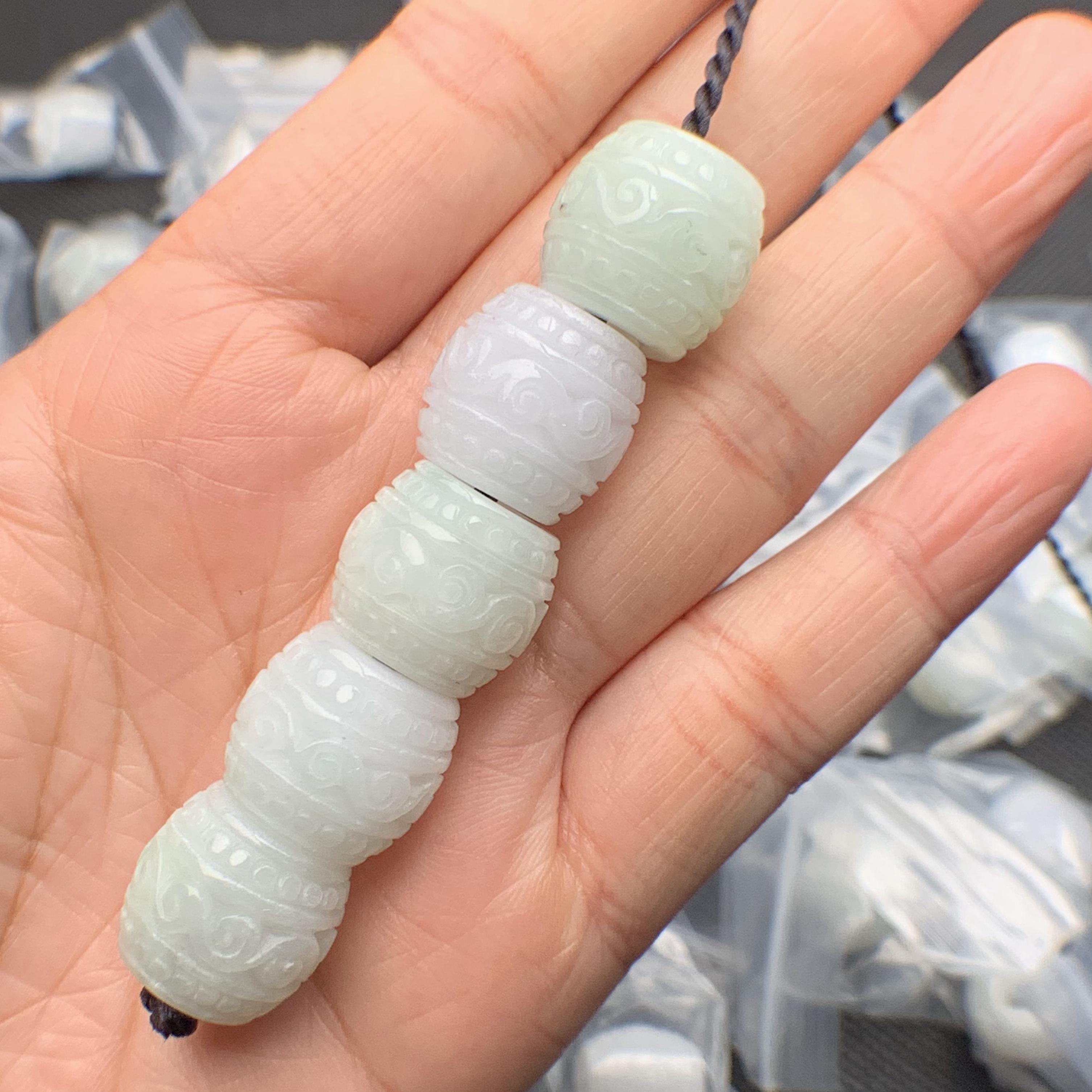 Lu thống chiêu tài ngọc phỉ thúy tự nhiên Jadeite A