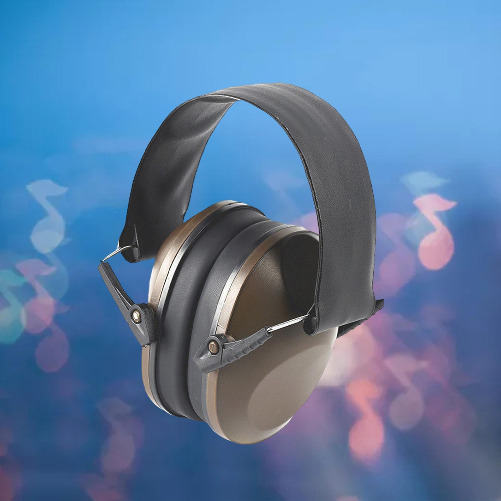 Hearing Protection Earmuffs Noise Reducing Adjustable Head Band for Teens