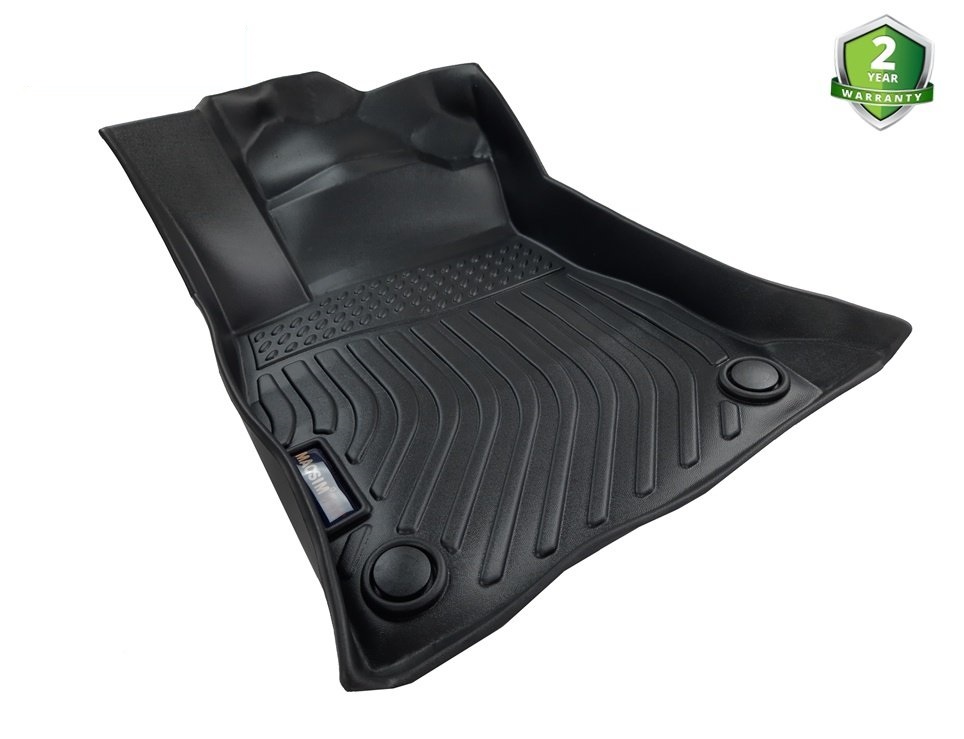 Thảm lót sàn xe ô tô BMW 4 series sd 2015 -2020 Nhãn hiệu Macsim chất liệu nhựa TPE cao cấp màu đen