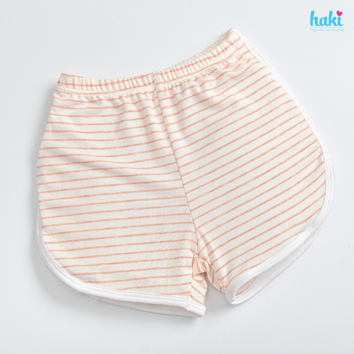 Bộ quần áo sát nách kẻ phối màu vải Bamboo cao cấp BB045; set ba lỗ cho bé (từ 4kg - 15kg) sợi tre siêu mềm mịn HAKI