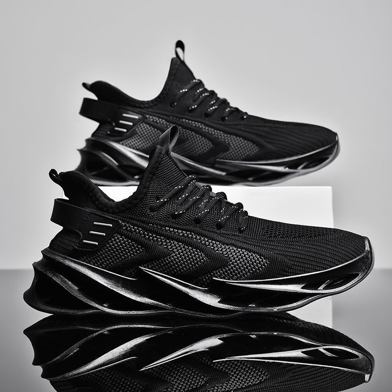 Giày Thể Thao Nam MENDO - Giày Sneaker Màu Xanh Đen - Đen - Xám, Giày Thể Thao Đế Độn Tăng Chiều Cao - G5070