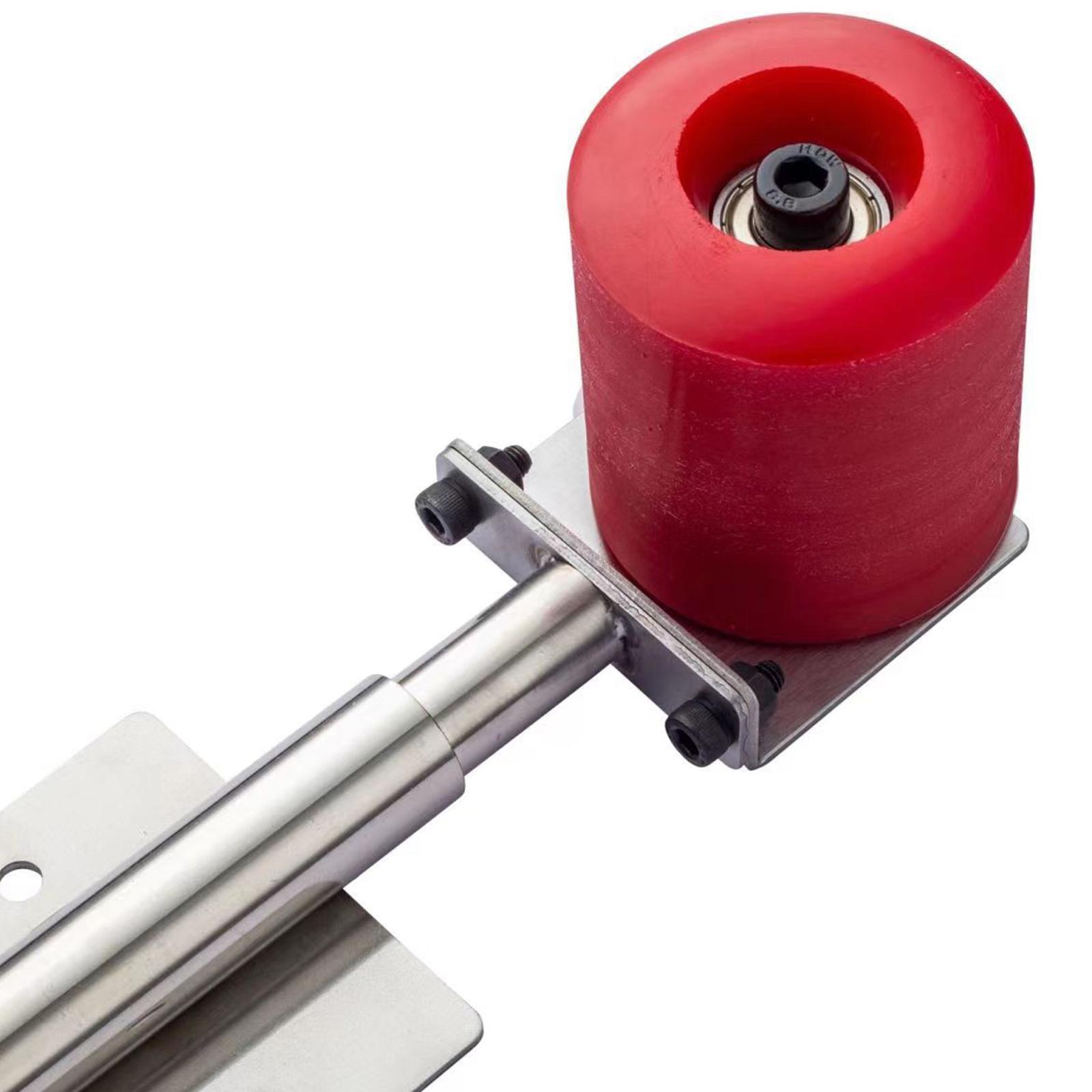 Mini Manual Edge Banding Machine Woodworking Tool Pasting Roller Veneer Edge Trimming for Furniture Carpenter Woodworking Veneer Plywood