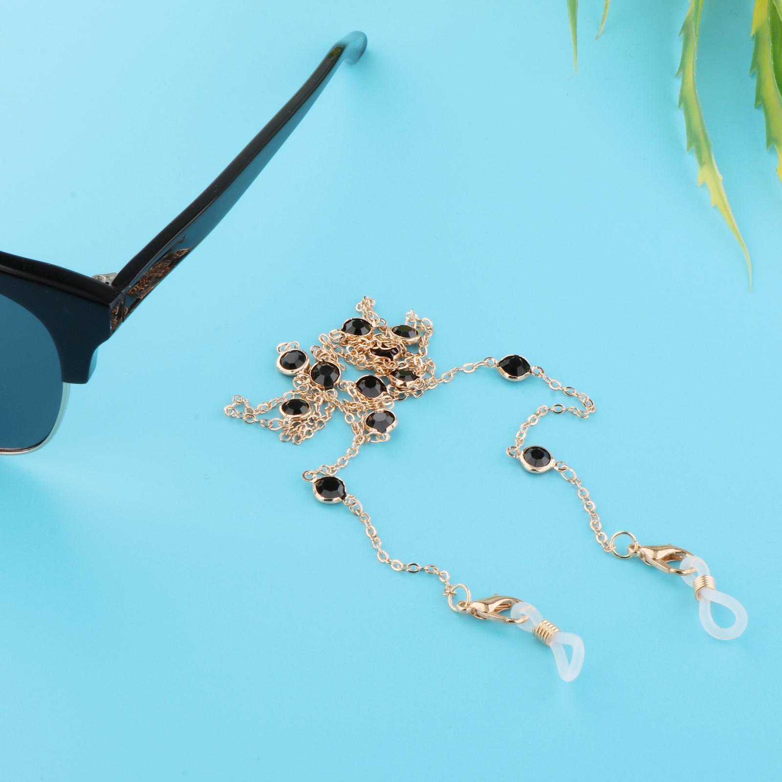 Metal Beaded Eyeglass Chains Chian Strap Holder Neck Chain