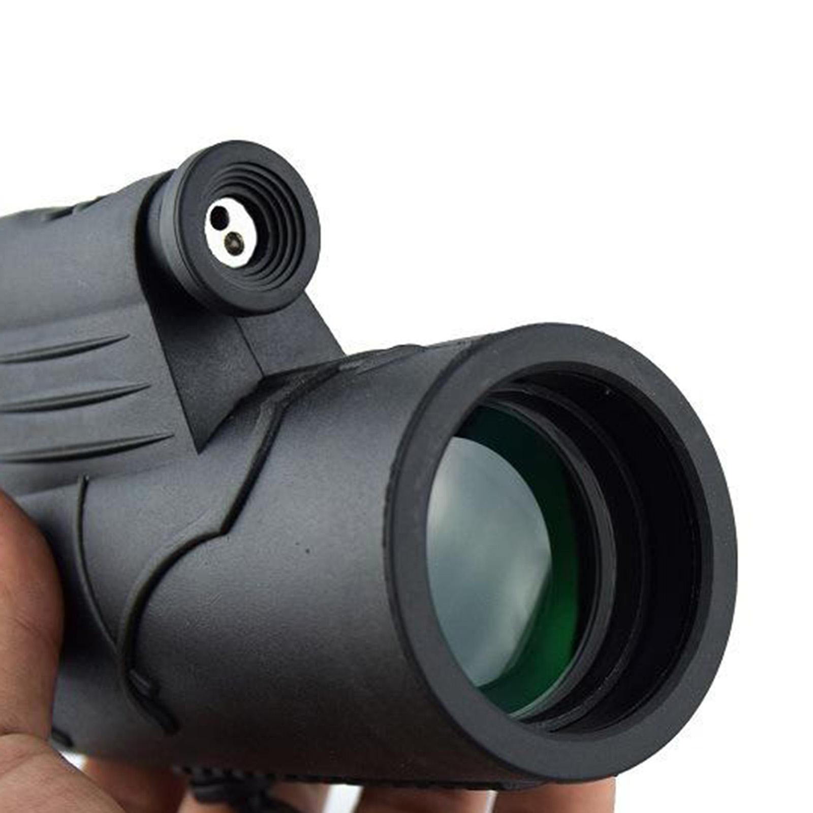12X50 Monocular Telescope+Tripod+Clip Flashlight Infrared for Phone