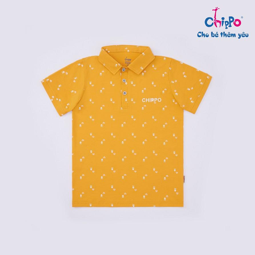 Áo Polo Chippo cho bé trai chất liệu 100% Cotton áo thun sơ mi đi học cho bé từ 11 đến 14 tuổi (34-50Kg)