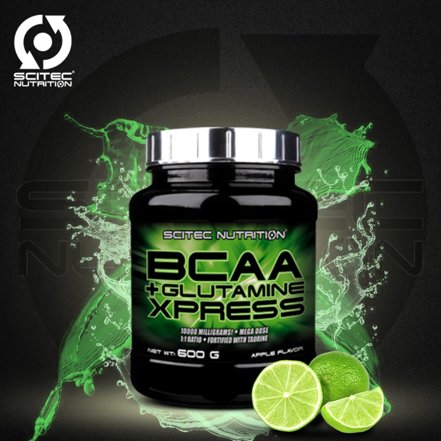 Bổ sung năng lượng BCAA + GLUTAMINE EXPRESS 600G LIME